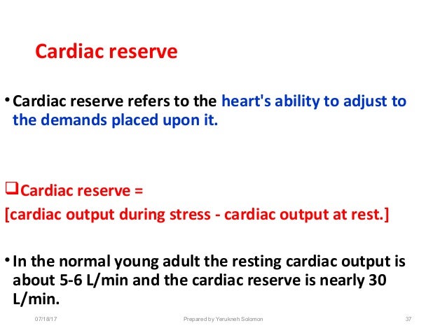 Cardiac Output Measurment