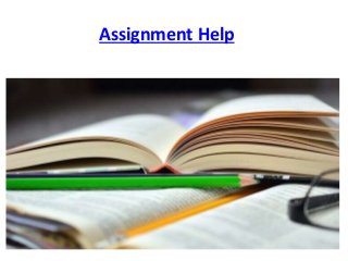 Assignment Help
 