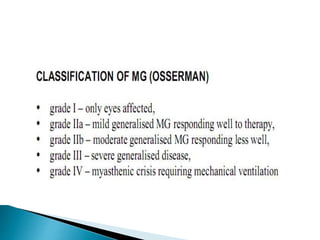 Myasthenia gravis | PPTX