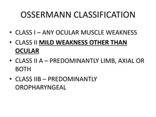 Myasthenia gravis | PPTX