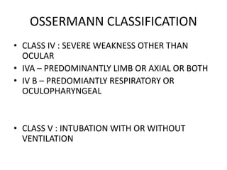 Myasthenia gravis | PPTX
