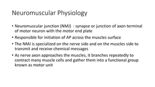 Myasthenia gravis and anaesthesia | PPTX