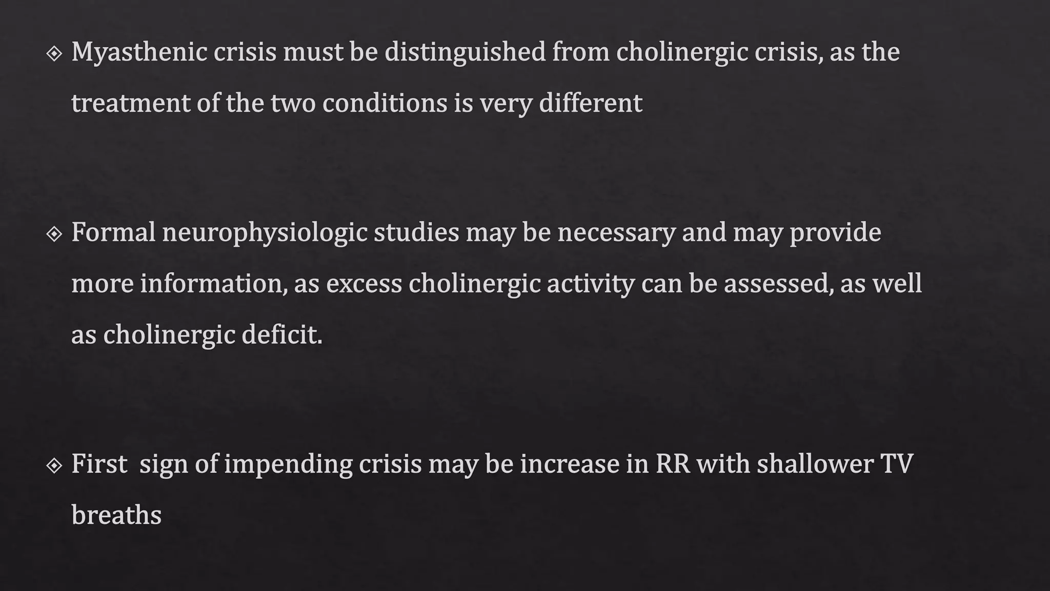 Myasthenia gravis and anesthesia
