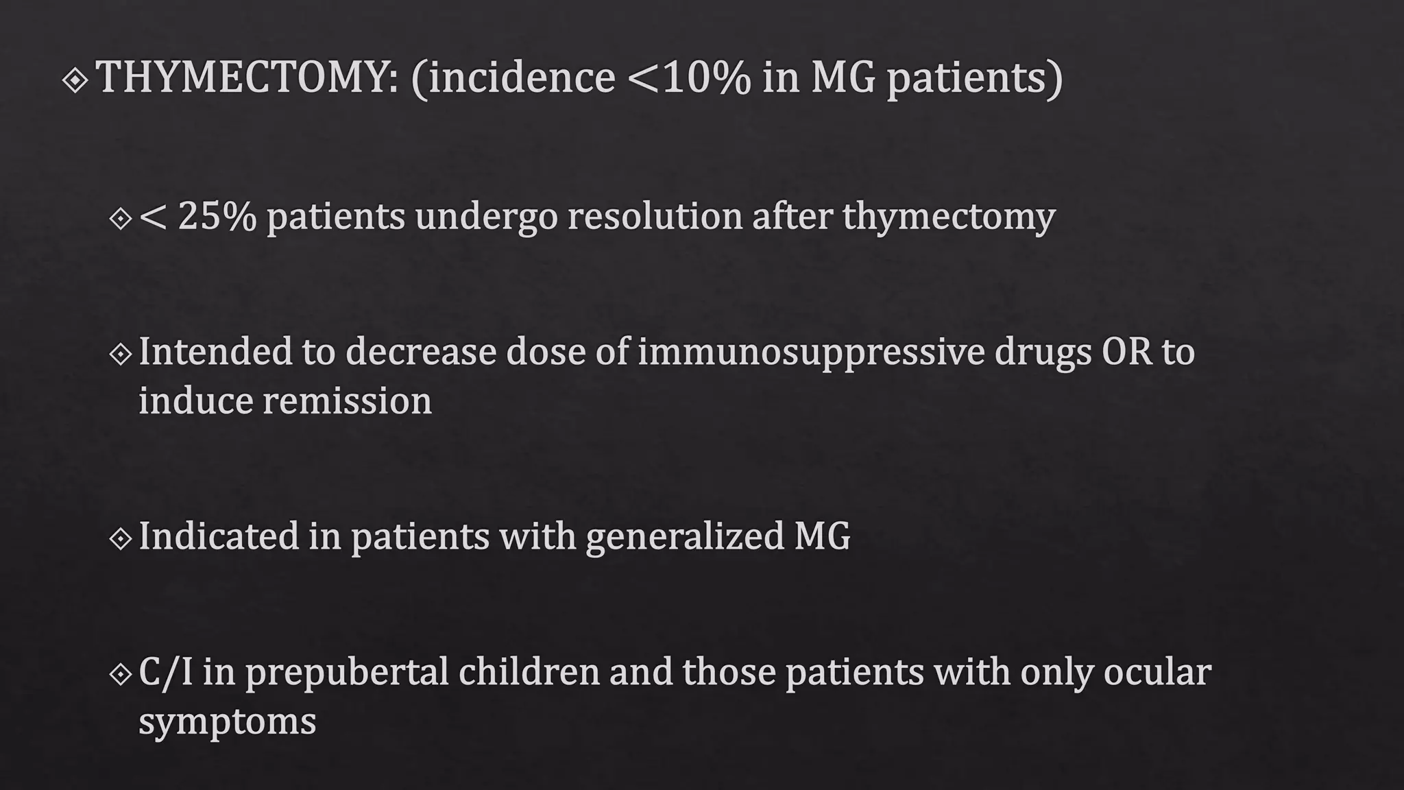 Myasthenia gravis and anesthesia