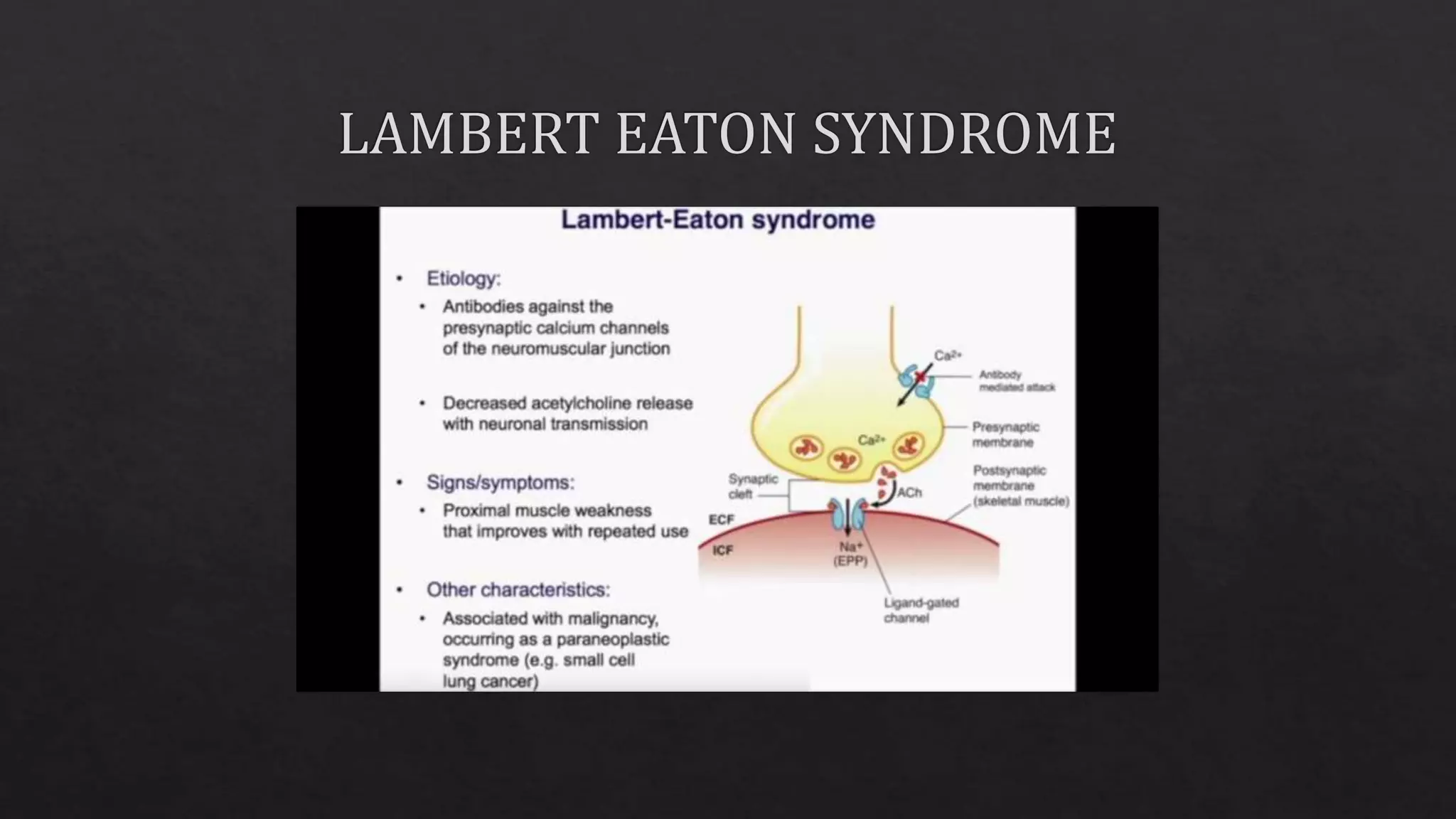 Myasthenia gravis and anesthesia