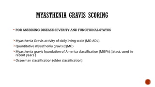 Management of MYASTHENIC CRISIS by Dr Sudha Kumari, DM Neurology ...