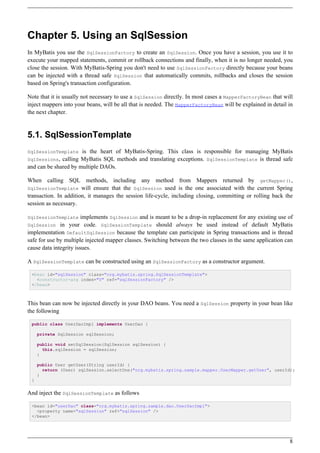 Mybatis spring-1.0.2-reference | PDF
