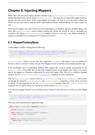 Mybatis spring-1.0.2-reference | PDF
