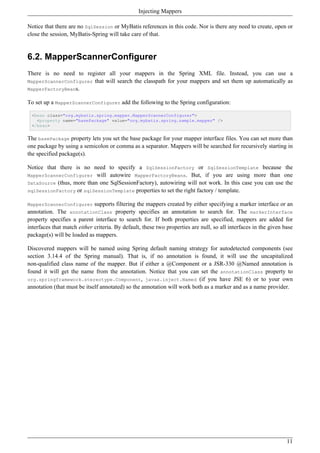Mybatis spring-1.0.2-reference | PDF
