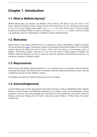 Mybatis spring-1.0.2-reference | PDF
