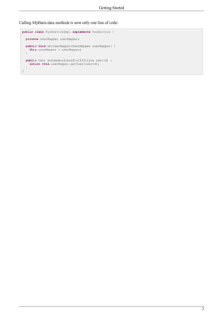 Mybatis spring-1.0.2-reference | PDF