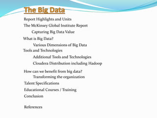 On Big Data | PPTX