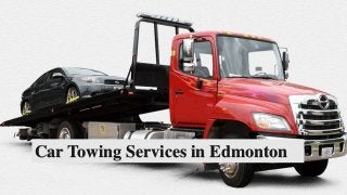 Car Towing Services in Edmonton
 