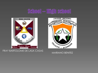 FRAY BARTOLOME DE LASA CASAS
MARIANO BENITEZ