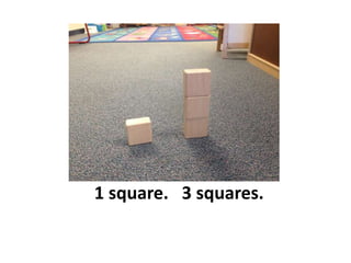 1 square. 3 squares.
 
