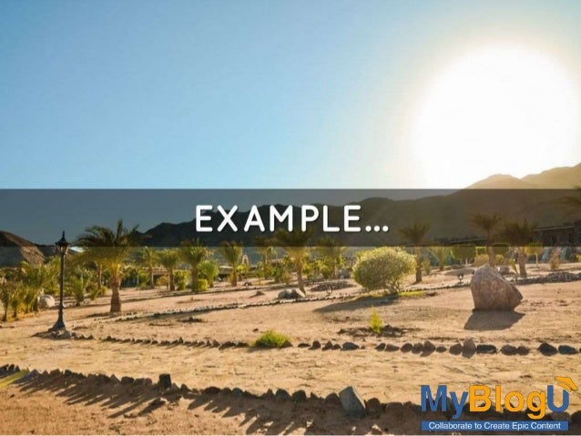 #MyBlogU 30-Day brainstorm challenge: Content Marketing Training Re-Defined! Slide 7