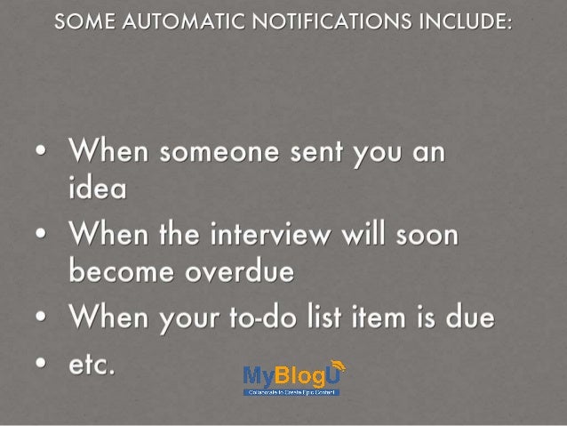 How @Myblogu Makes Blogging Enjoyable! Slide 9