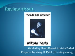 Guided by Hemi Dave & Amisha Pathak
Prepared by Vinay D. Patel (ID – 160511201737)
 