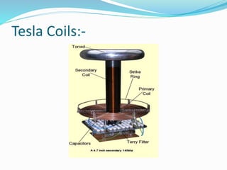 Tesla Coils:-
 