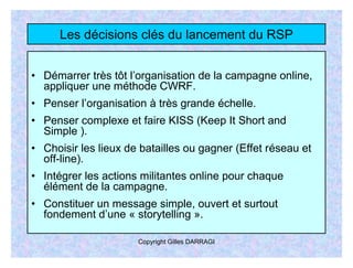 Analyse et prospective : Campagne Obama - Draft