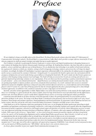 My brand book preface 2016