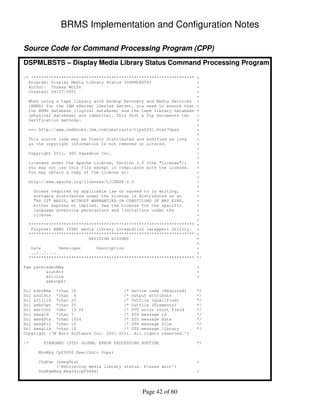 myBRMS | PDF