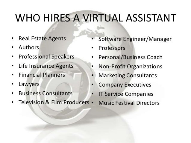 Example business plan for virtual assistant