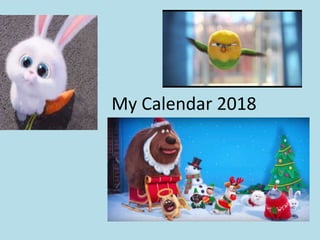 My Calendar 2018
 