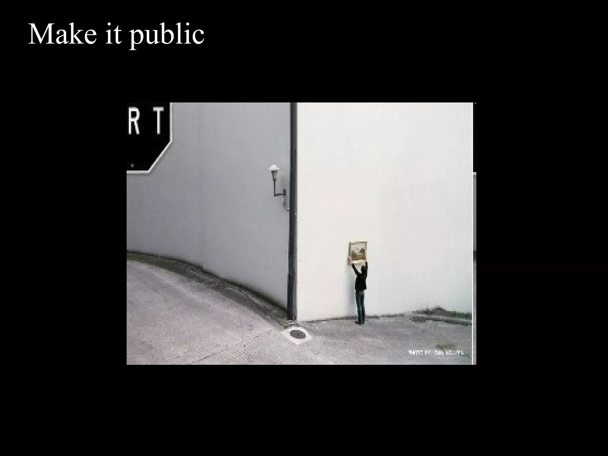 Make it public 