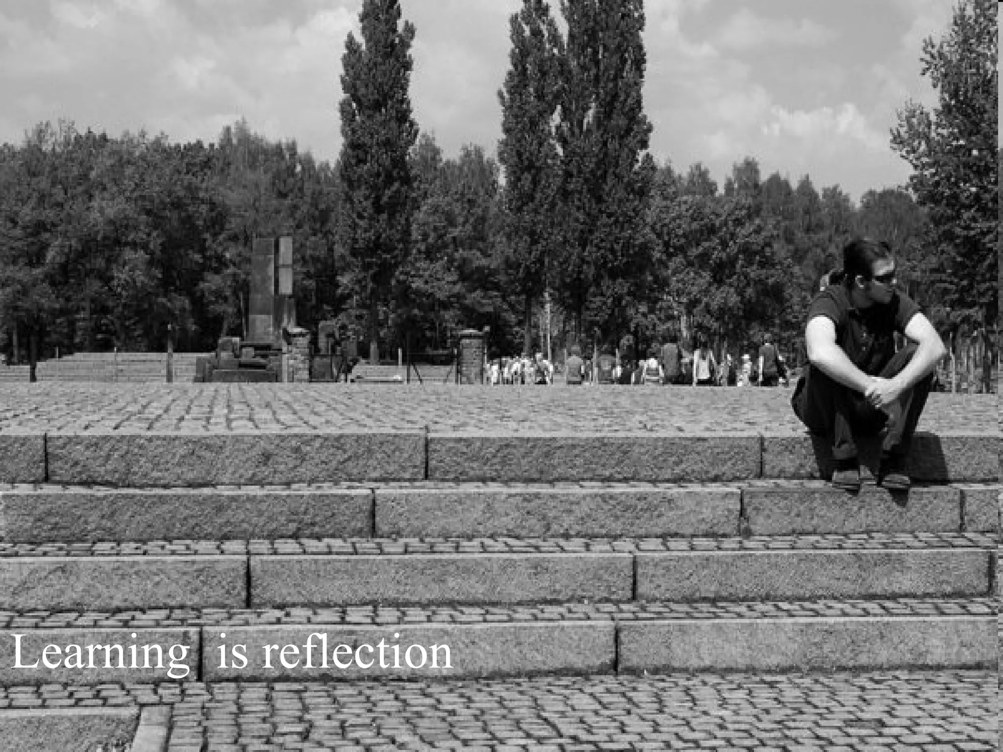 Learning  is reflection 