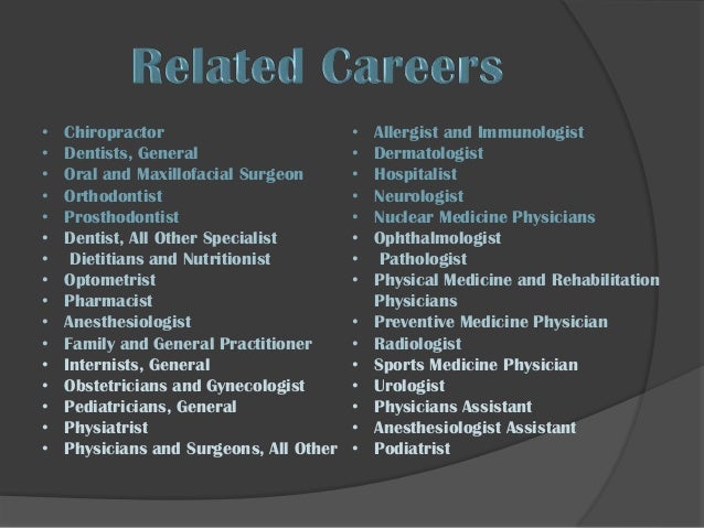 My career clusters