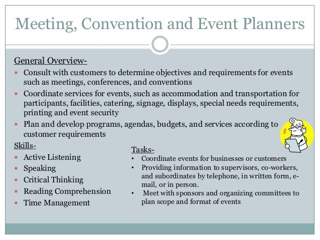 meeting convention and event planners