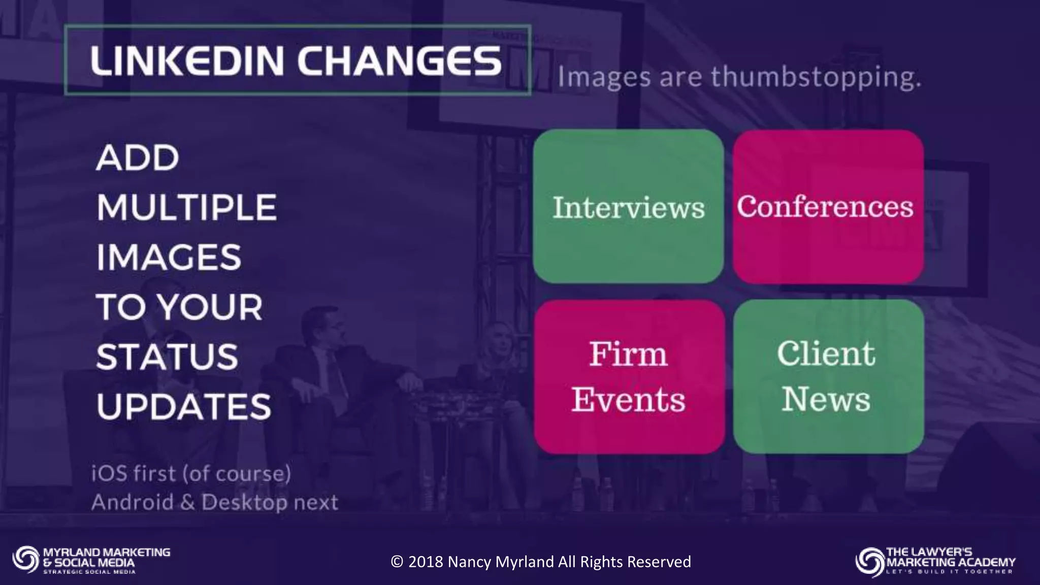 © 2018 Nancy Myrland All Rights Reserved