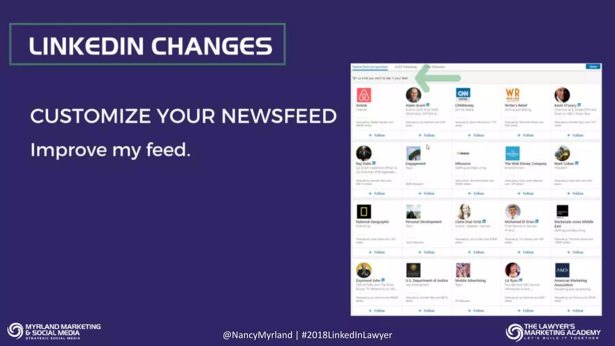 @NancyMyrland | #2018LinkedInLawyer