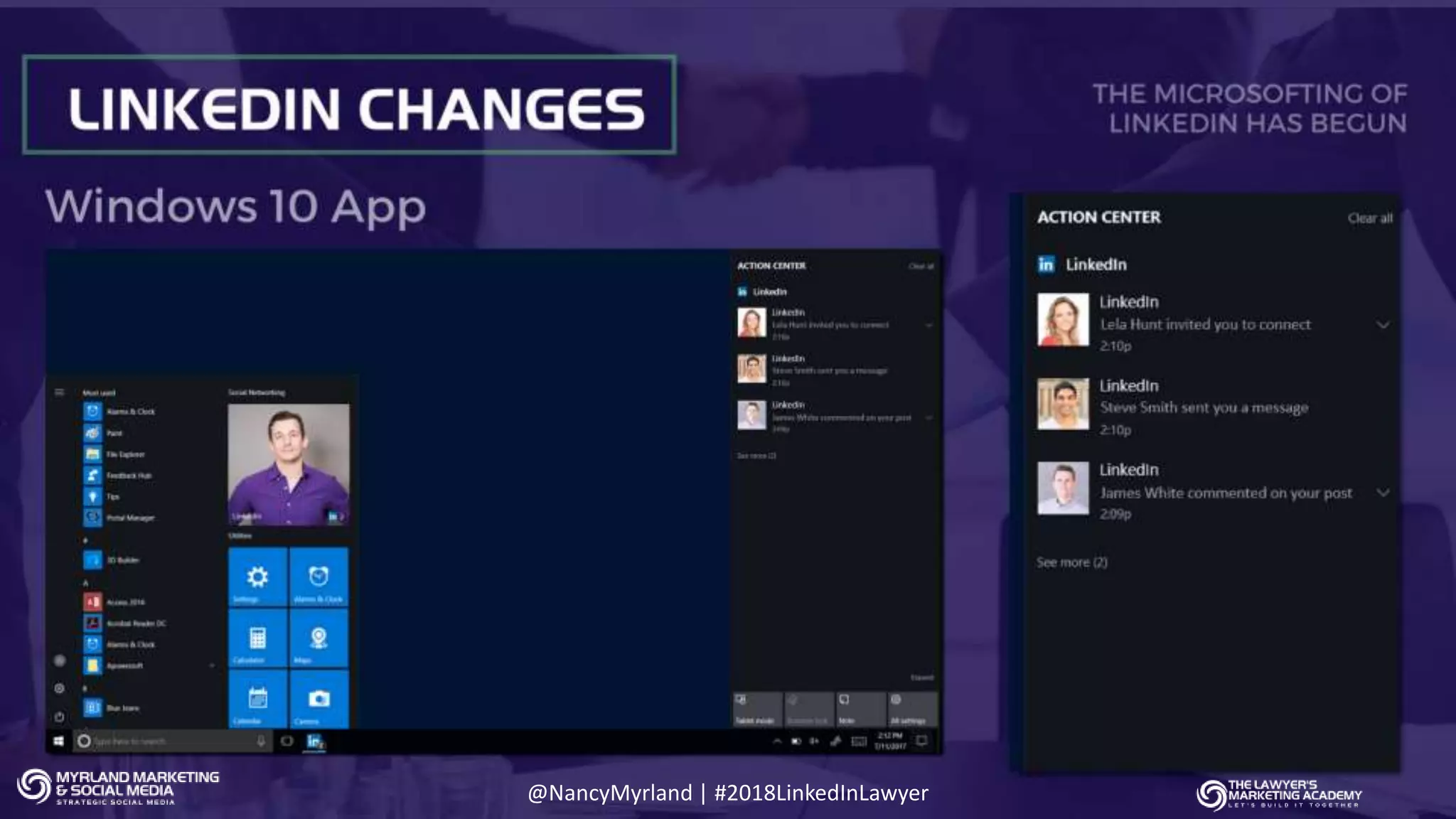 @NancyMyrland | #2018LinkedInLawyer