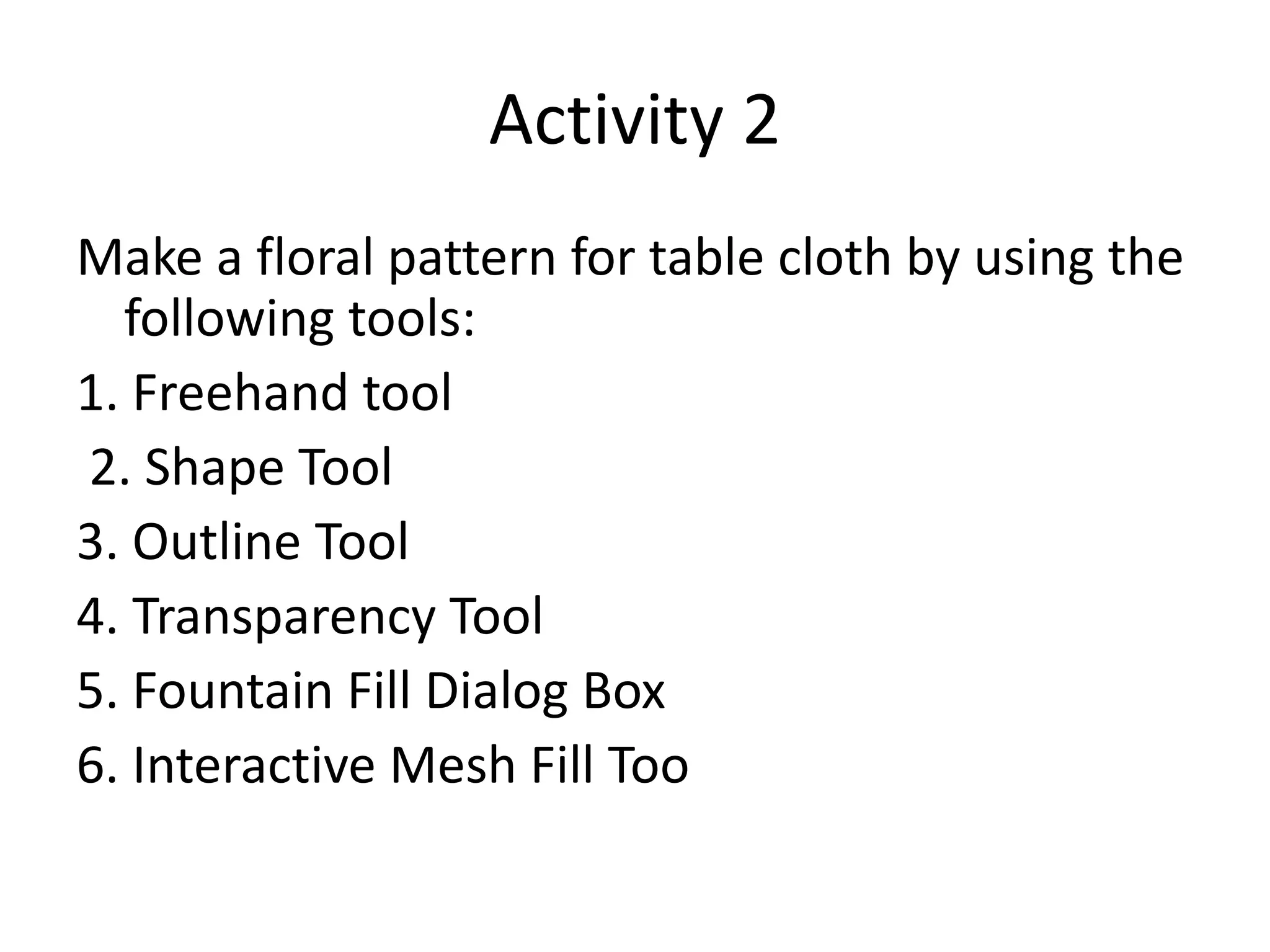 Corel Draw Introduction | PPTX