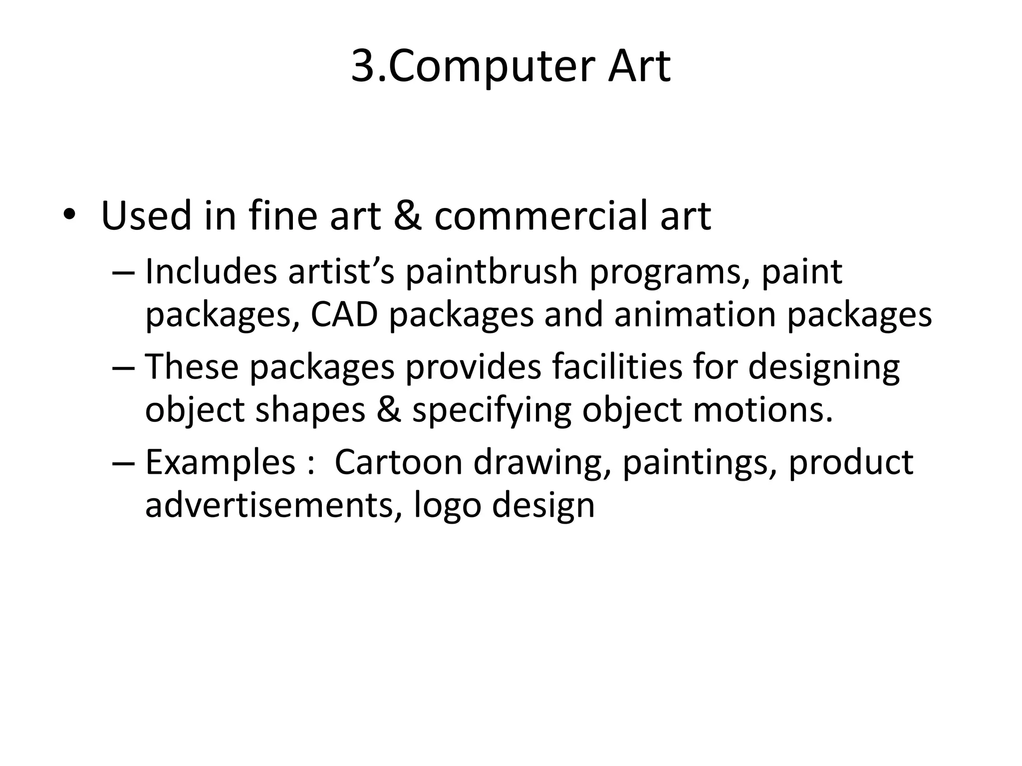 Introduction to computer graphics | PPTX