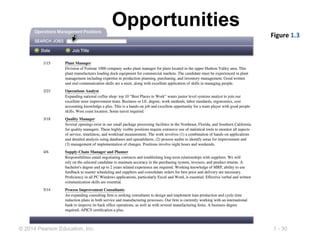 1 - 30© 2014 Pearson Education, Inc.
Opportunities
Figure 1.3
 