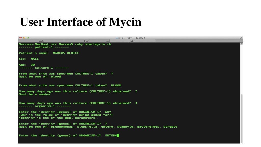 Mycin presentation