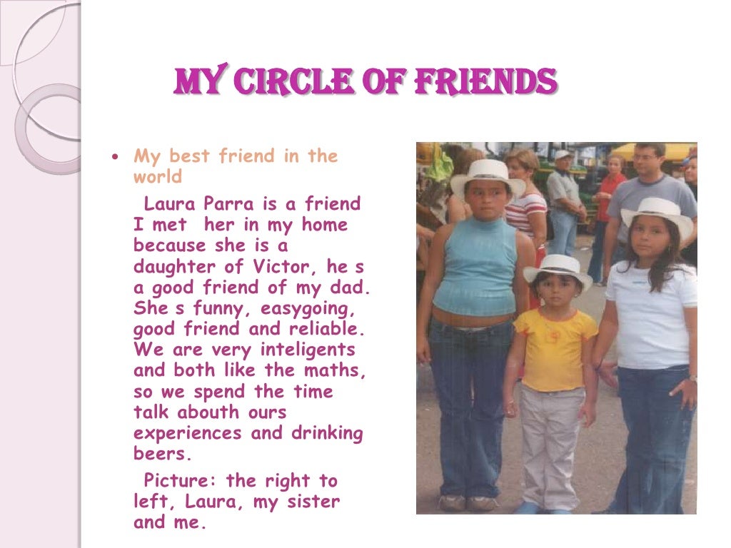 my circle of friends essay