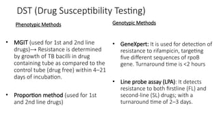 Mgit Phenotypic Testing Mycobacteria: tuberculous and nontuberculous mycobact..pptx
