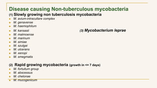 Mycobacteriology 2021
