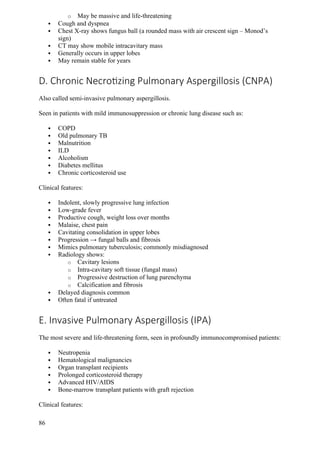 Manod Sign Comprehensive Overview of Dermatophytosis, Aspergillosis, Candidiasis ...
