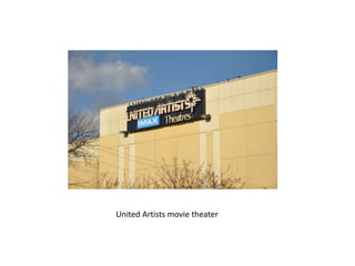United Artists movie theater
 