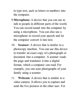 Orientation of computer | DOCX