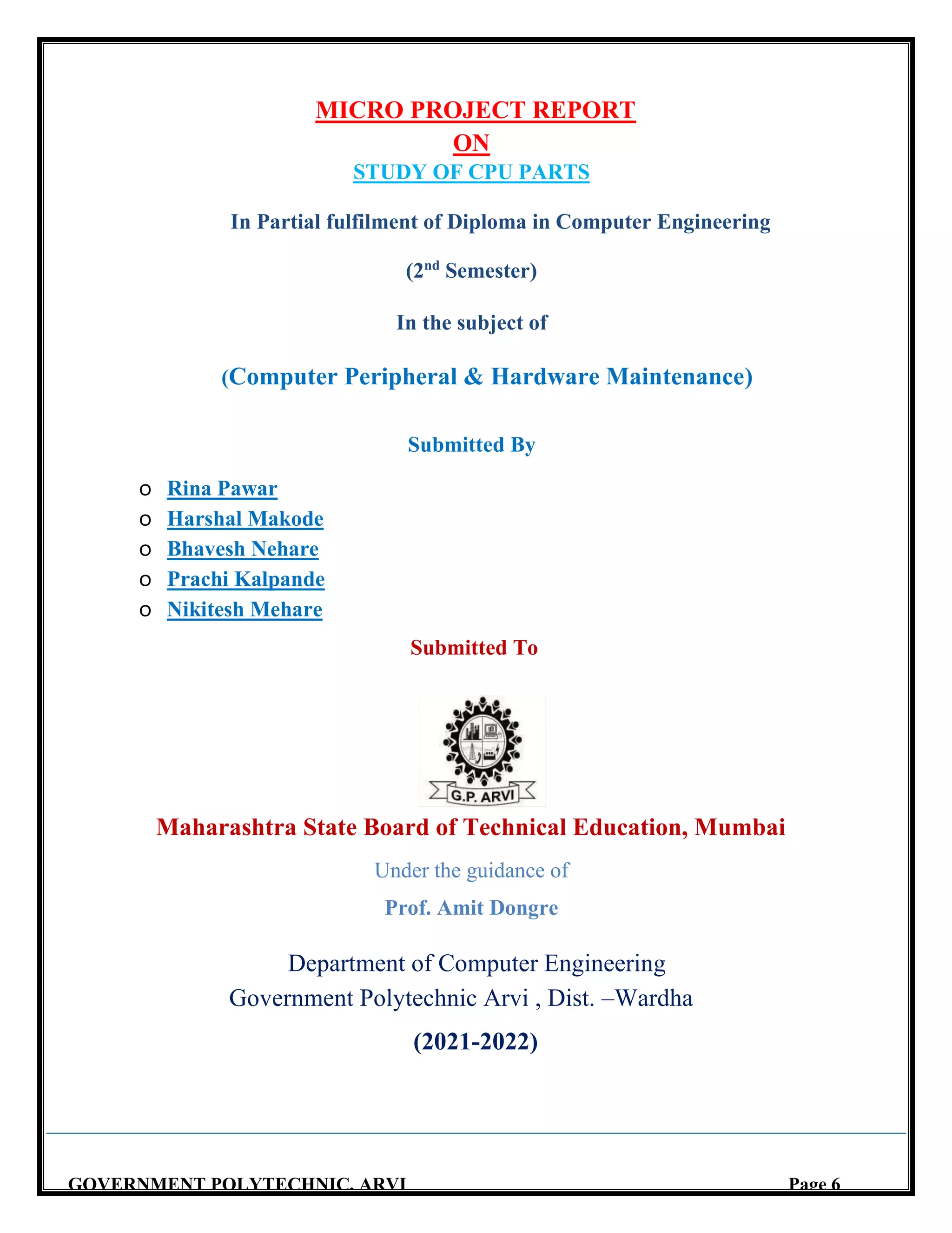 computer peripheral & hardware maintenance micro project (22013).pdf