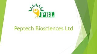 Peptech Biosciences Ltd
 