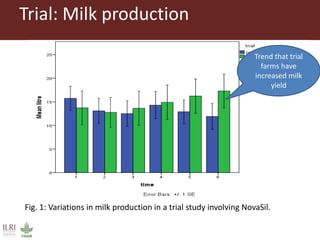 Efficacy of mycotoxin binder on aflatoxin M1 and Mazzican on total bacterial count in raw milk among smallholder dairy farmers in Kisumu County, Kenya
