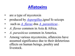 Mycotoxins | PPT