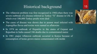 Mycotoxins types and characterization